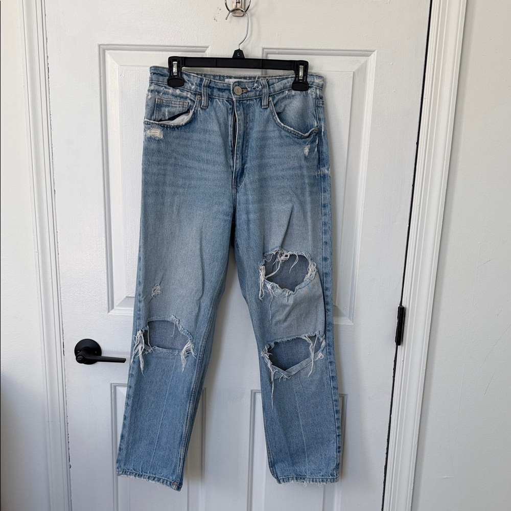 Zara Light Blue Denim Jeans